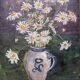 Paire de tableaux natures mortes, huiles sur toile, 1923