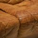 Vintage DS 11 modular sofa in cognac/orange leather by De Sede Swiss