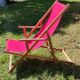 Pair of Chilean women/vintage deckchairs