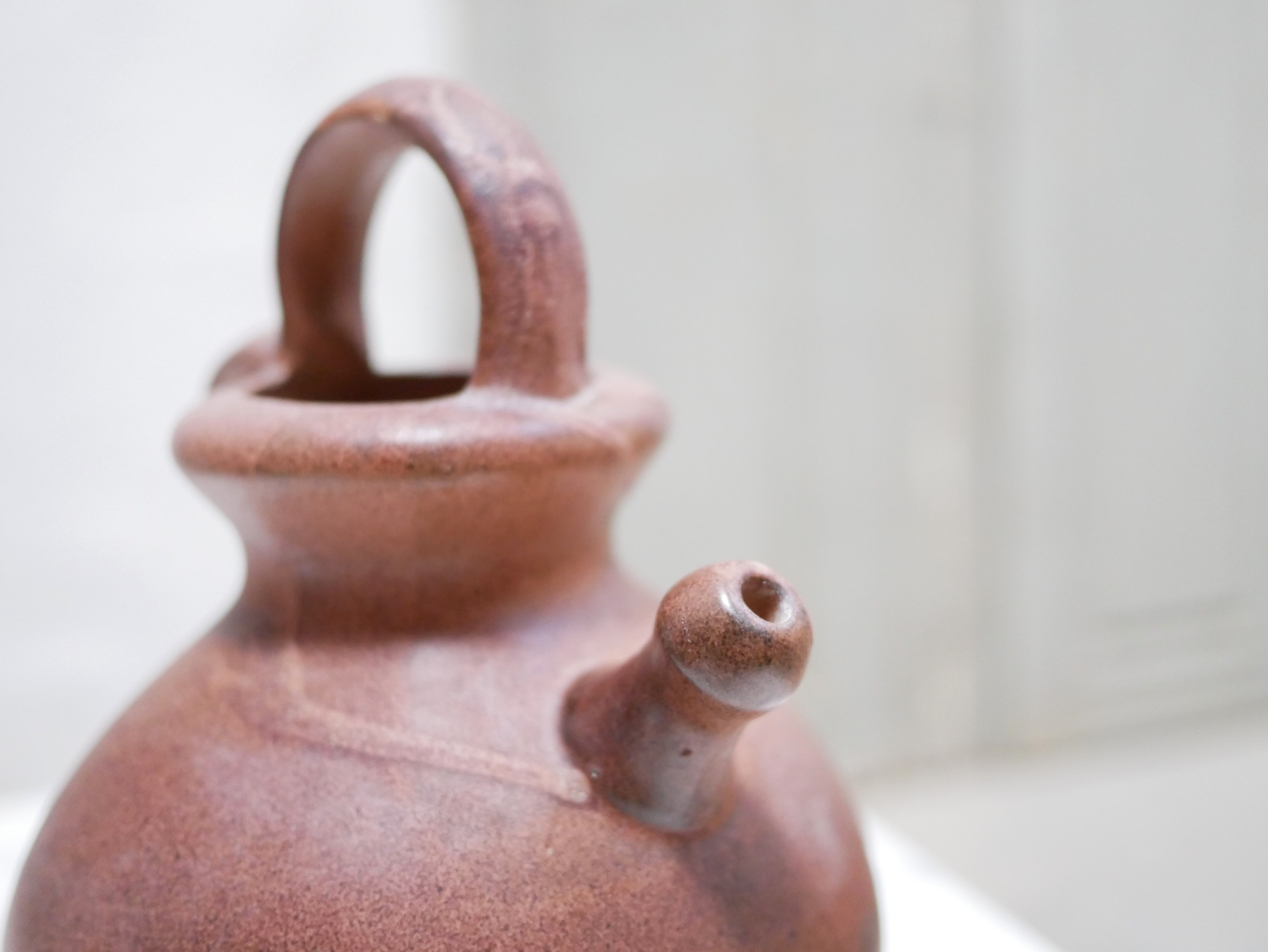 Pot gargoulette vintage en grès