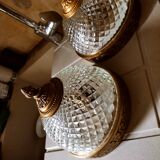 Bohemian ceiling lamp diamond spikes