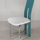 Ensemble de 6 chaises à repas Memphis en bouclé, années 1980