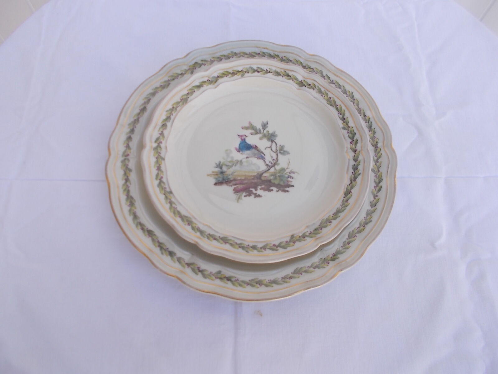 Set of 2 Limoges plates