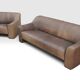 De Sede DS-44 Sofa & Armchair Set – Buffalo Leather – Switzerland, circa 1970