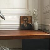 Portrait vintage oil
