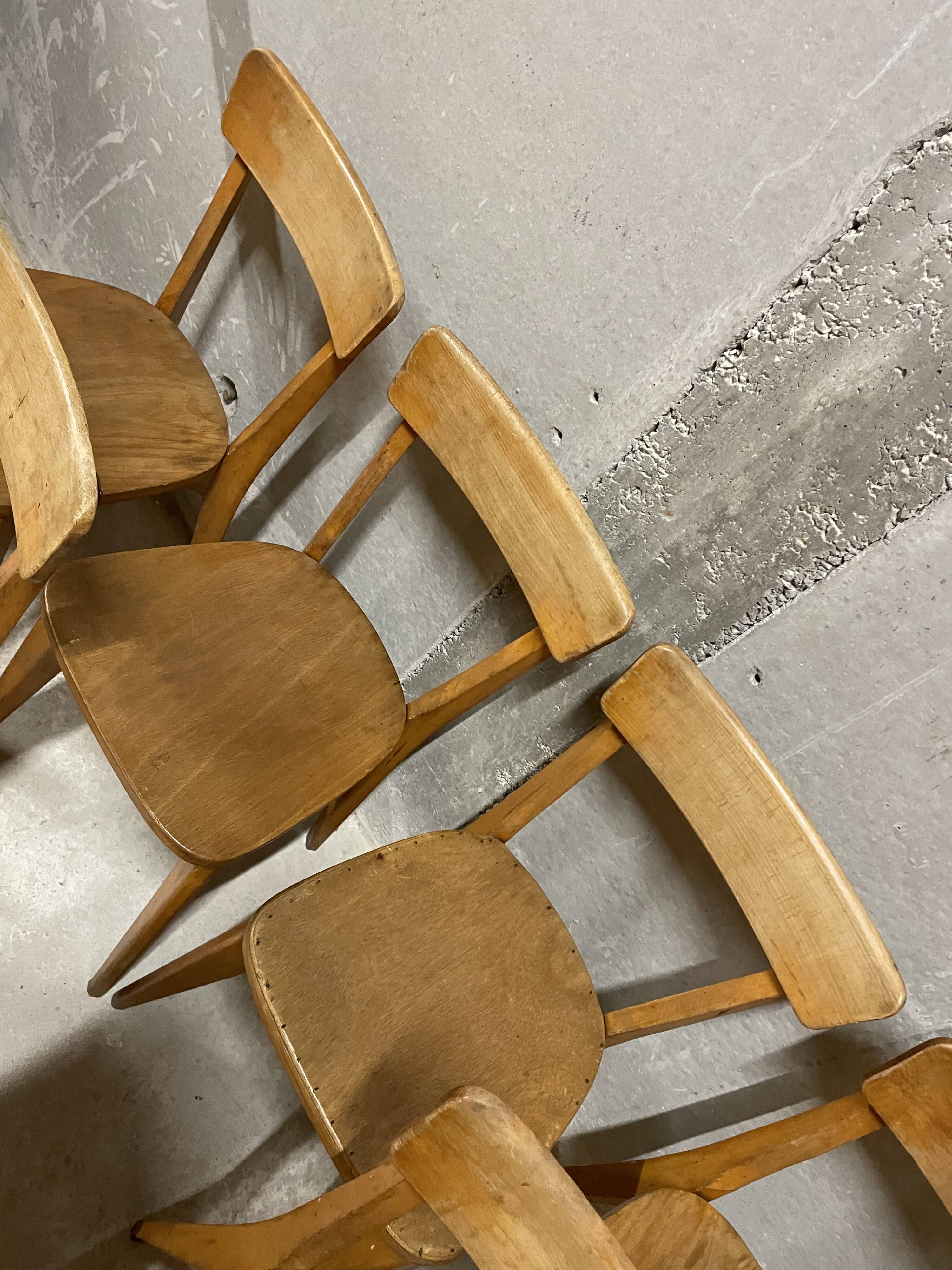 Vintage bistro chairs