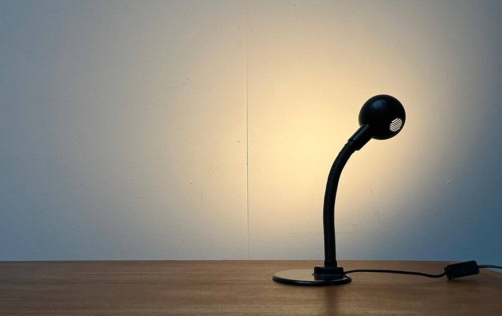 Vintage German Space Age table lamp by Brilliant Leuchten, 1970s.