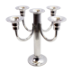 Chandelier en métal argenté