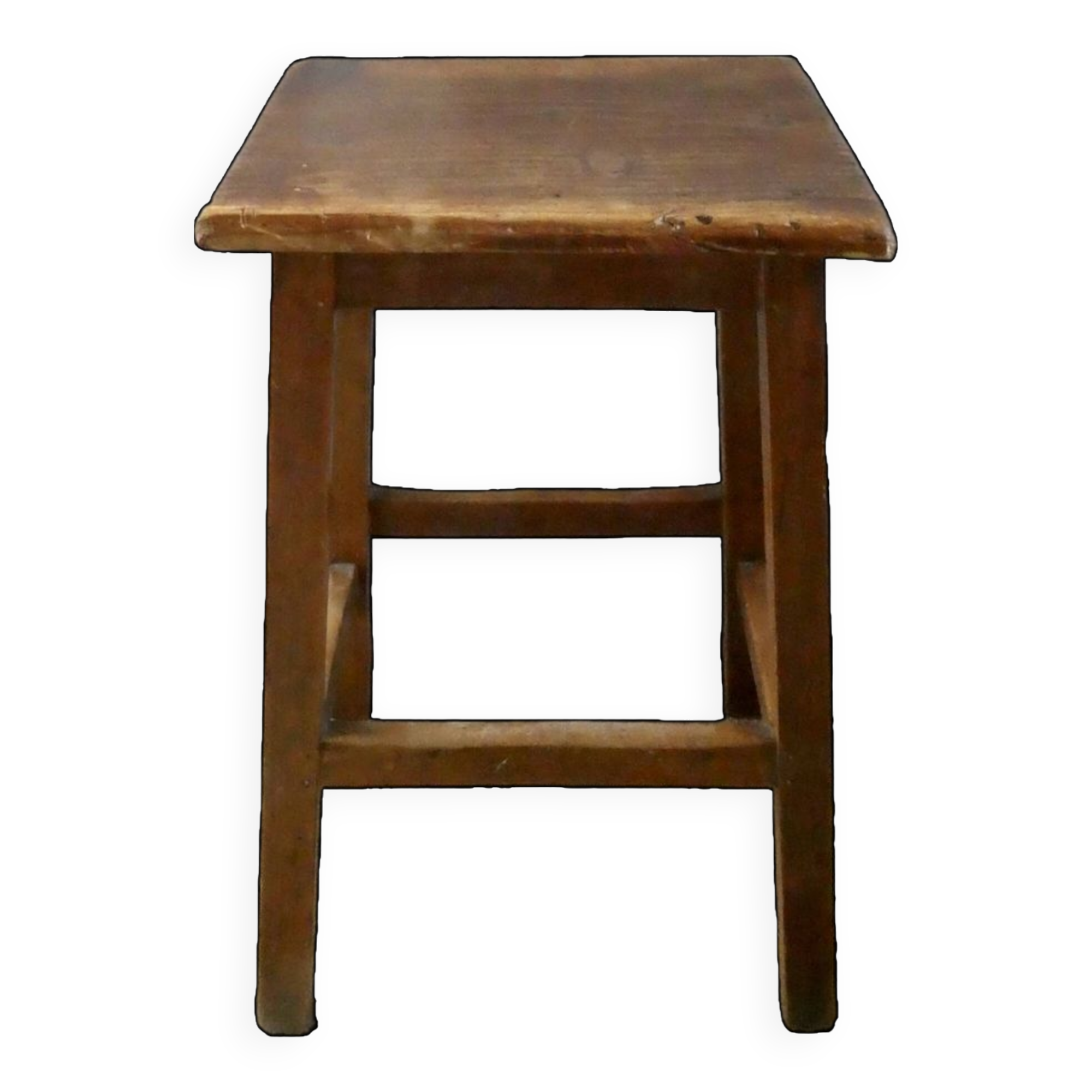 Wooden workshop stool, 50s-60s