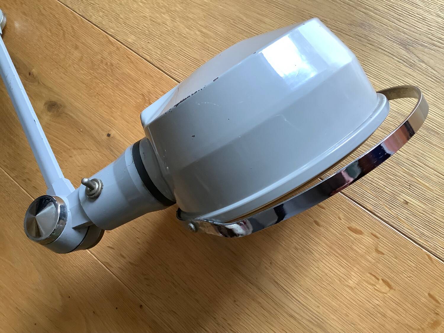 Jielde Lak gray lamp 1970/1980