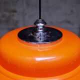 Orange space age suspension