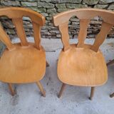 Set of 12 bistro chairs