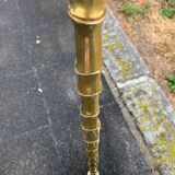 Bamboo bronze  lamp 1950