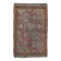 Vintage Turkish Oushak Handmade Wool Cotton Red Area Rug 170x272