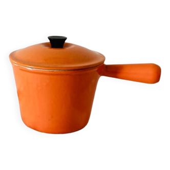 Le Creuset vintage orange cast iron casserole casserole pan 1.2 L