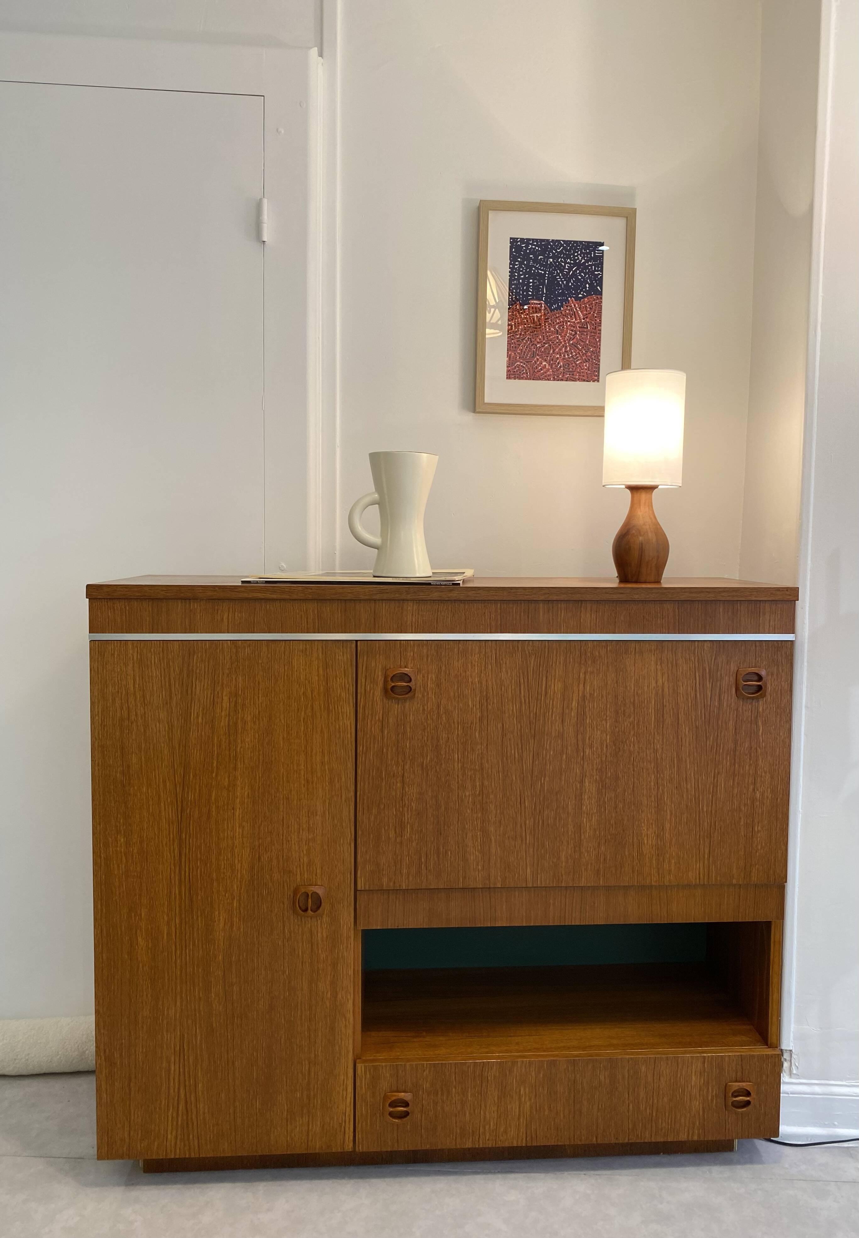 Vintage teak storage unit 1960s