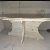 Carrara marble coffee table
