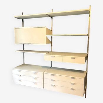 CSS modular shelf vintage 1970's design Georges Nelson