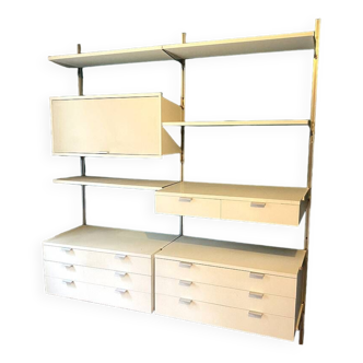 CSS modular shelf vintage 1970's design Georges Nelson