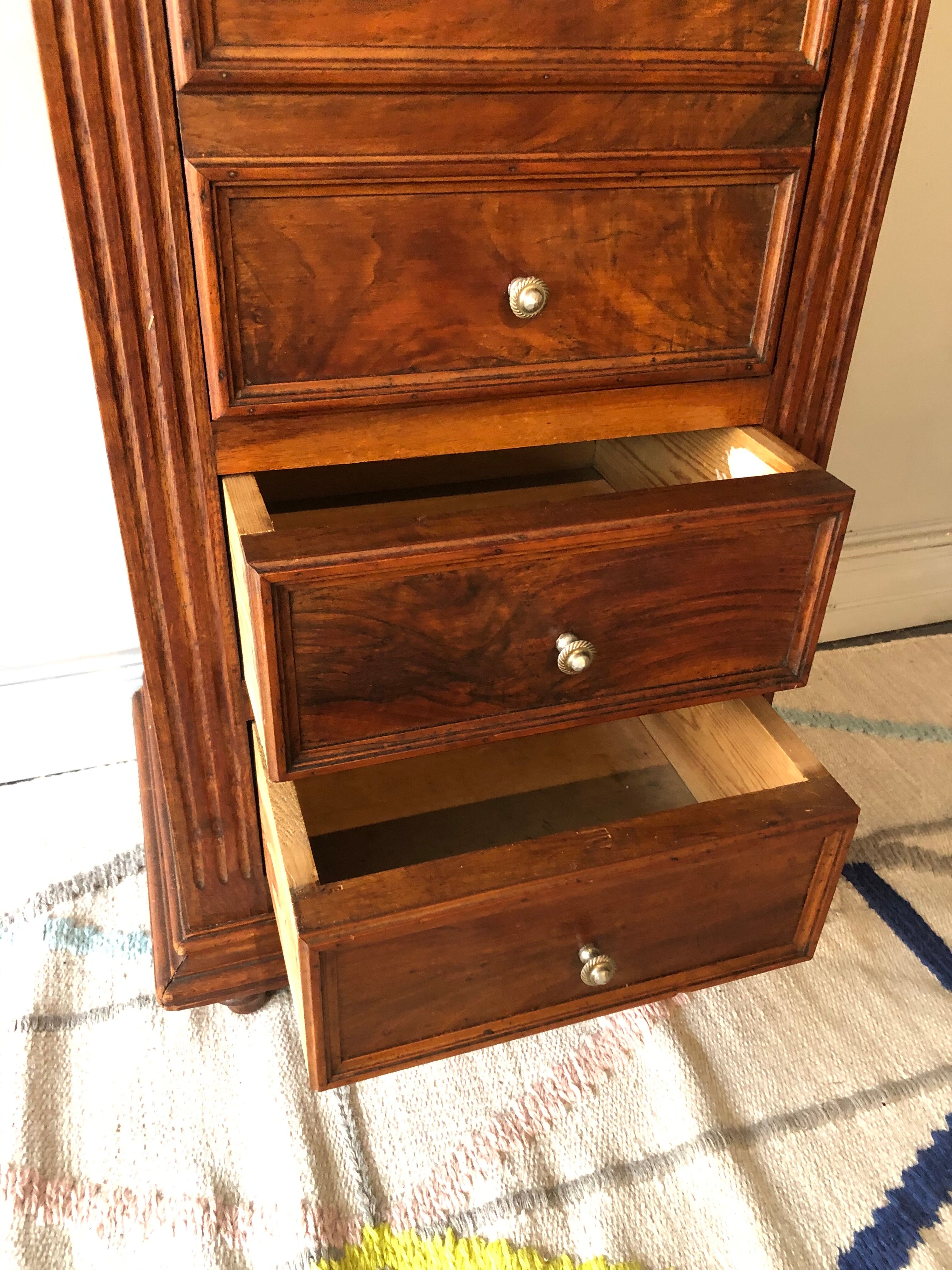 Old bedside table