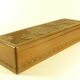 Jean Tirefort, long sculpted wooden box