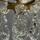 Antique crystal chandelier.