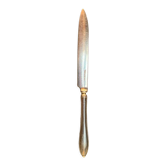 Coupe-papier, ouvre-lettre en métal argenté anglais de style Louis XV