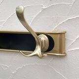 Gold aluminum coat rack