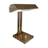 Brass articulated desk lamp