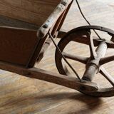 Antique wheelbarrow for children