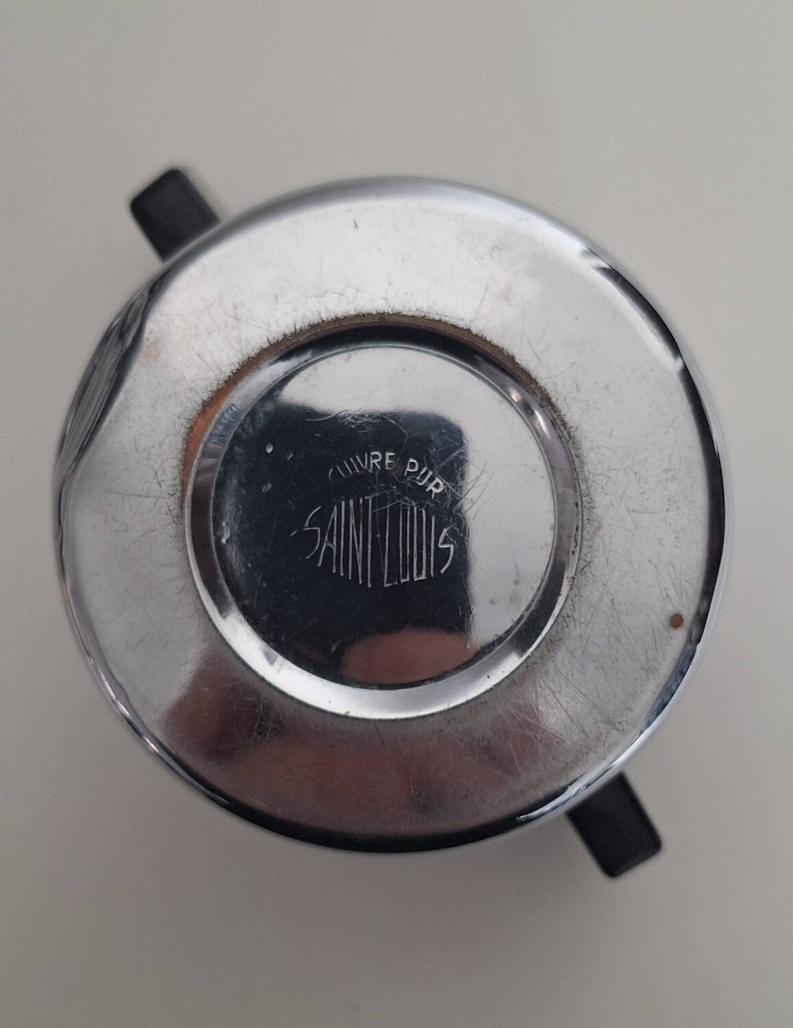 Small metal sugar bowl