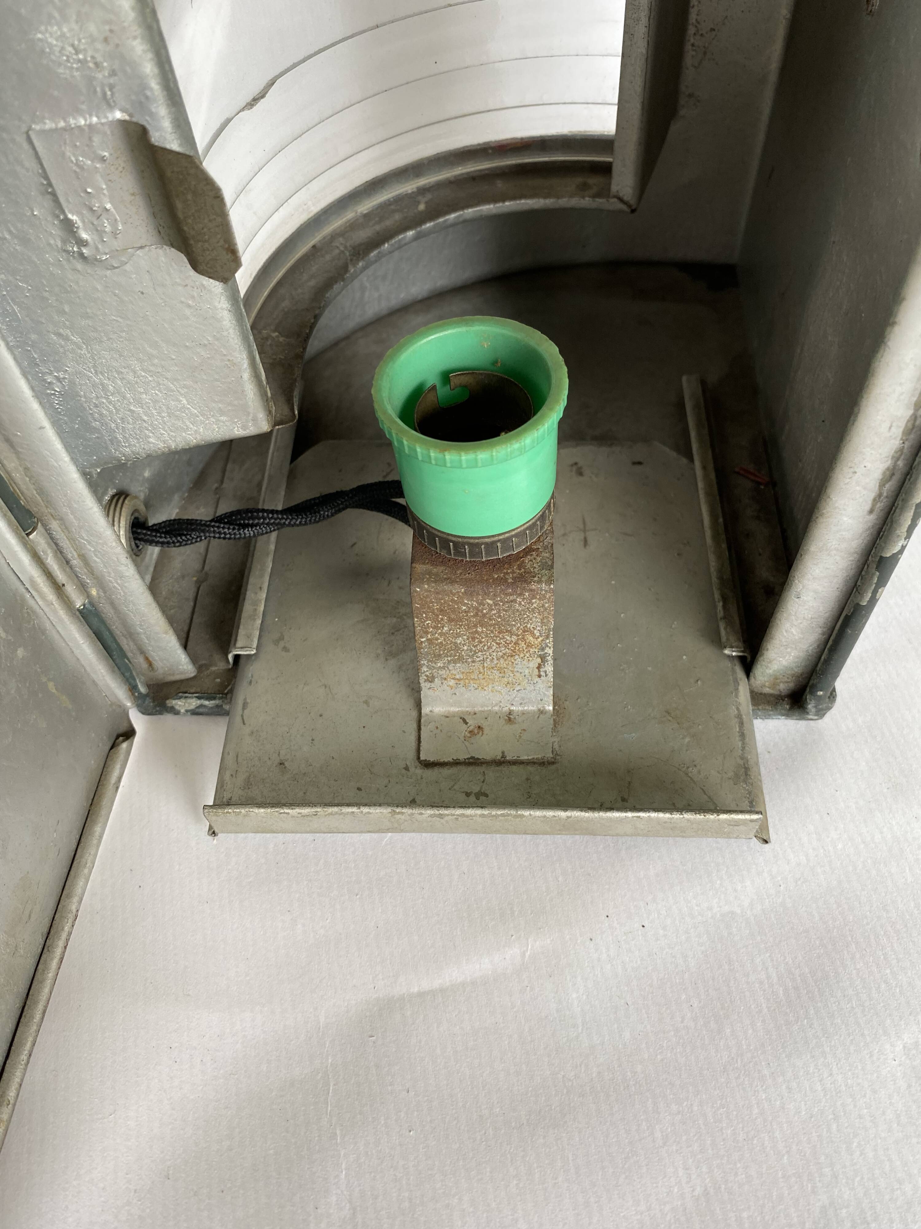 Marine lamp 1900, electrified, 2m fabric cable