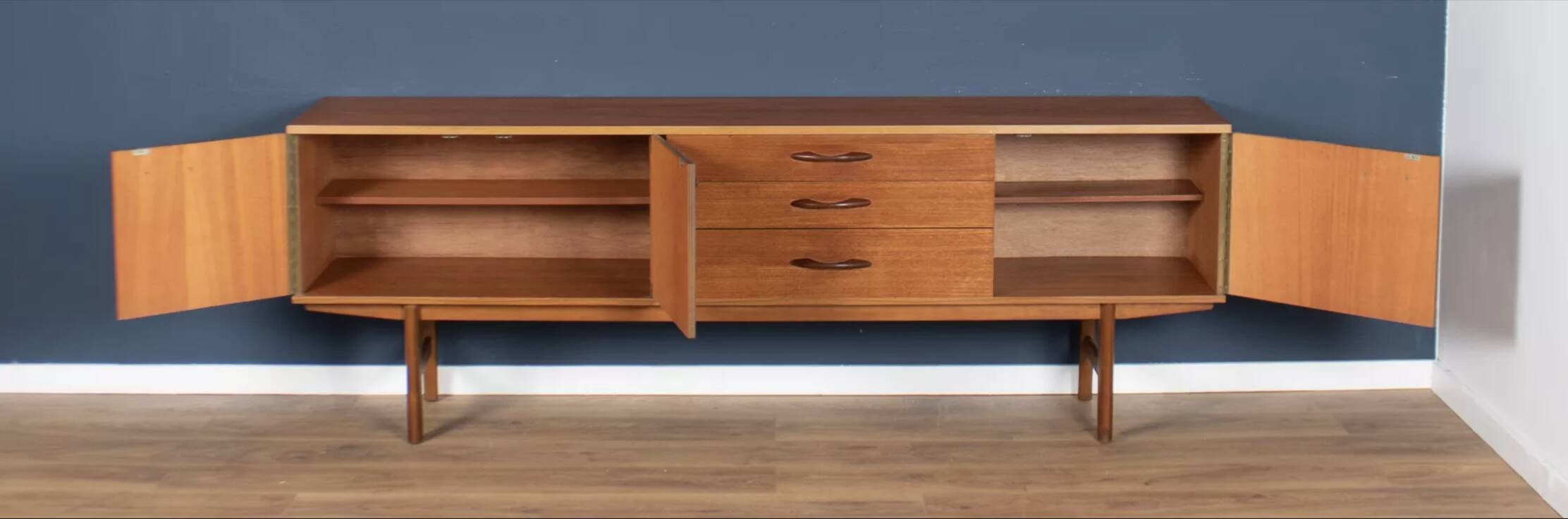 Avalon Scandinavian teak sideboard, Mid-Century (1960s)