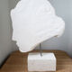 Greek woman's head in plaster