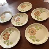 6 plates from the Ateliers d’Art du Revernay France