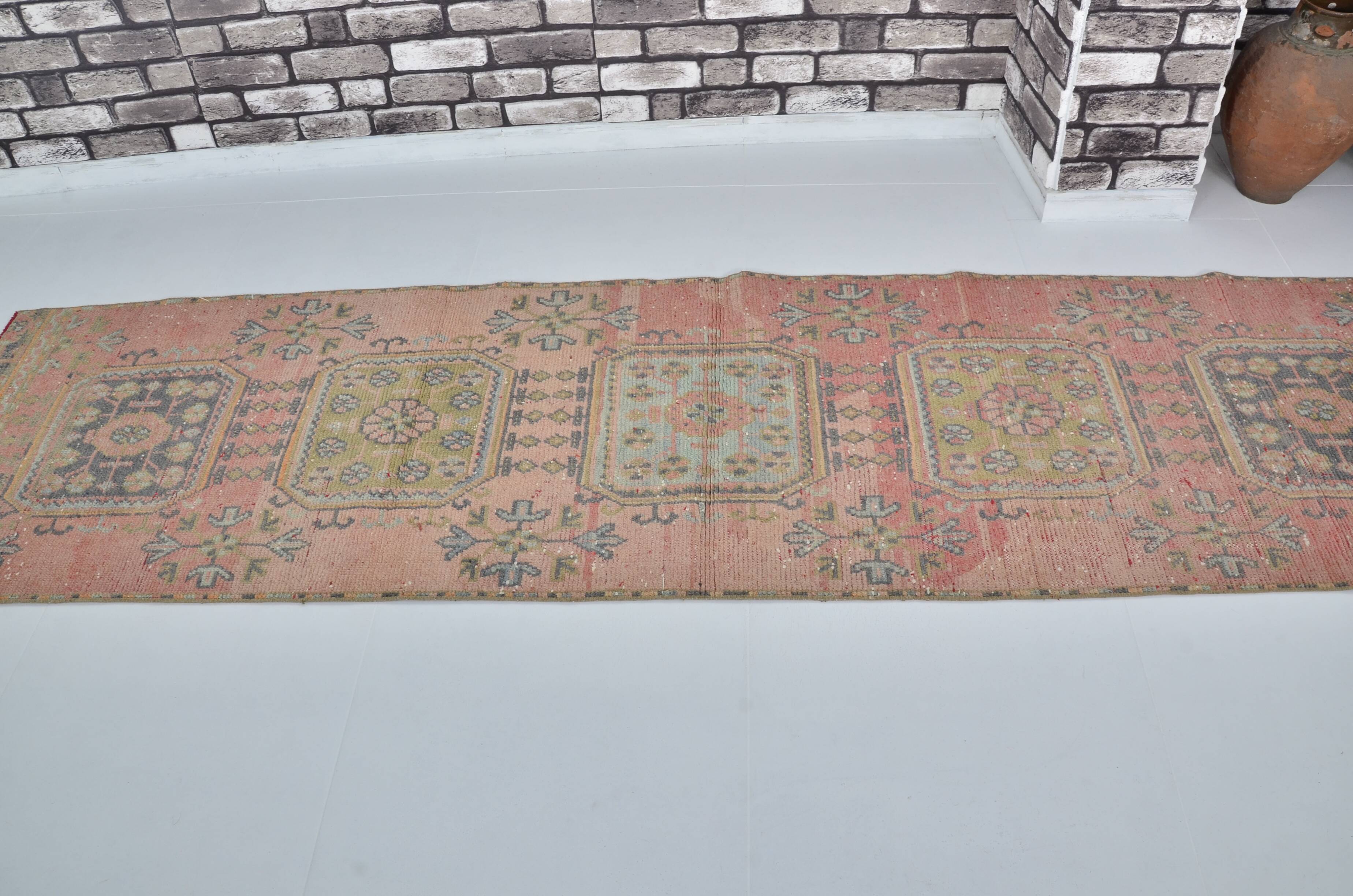 One A kind Oushak Vintage Runner sku 2133