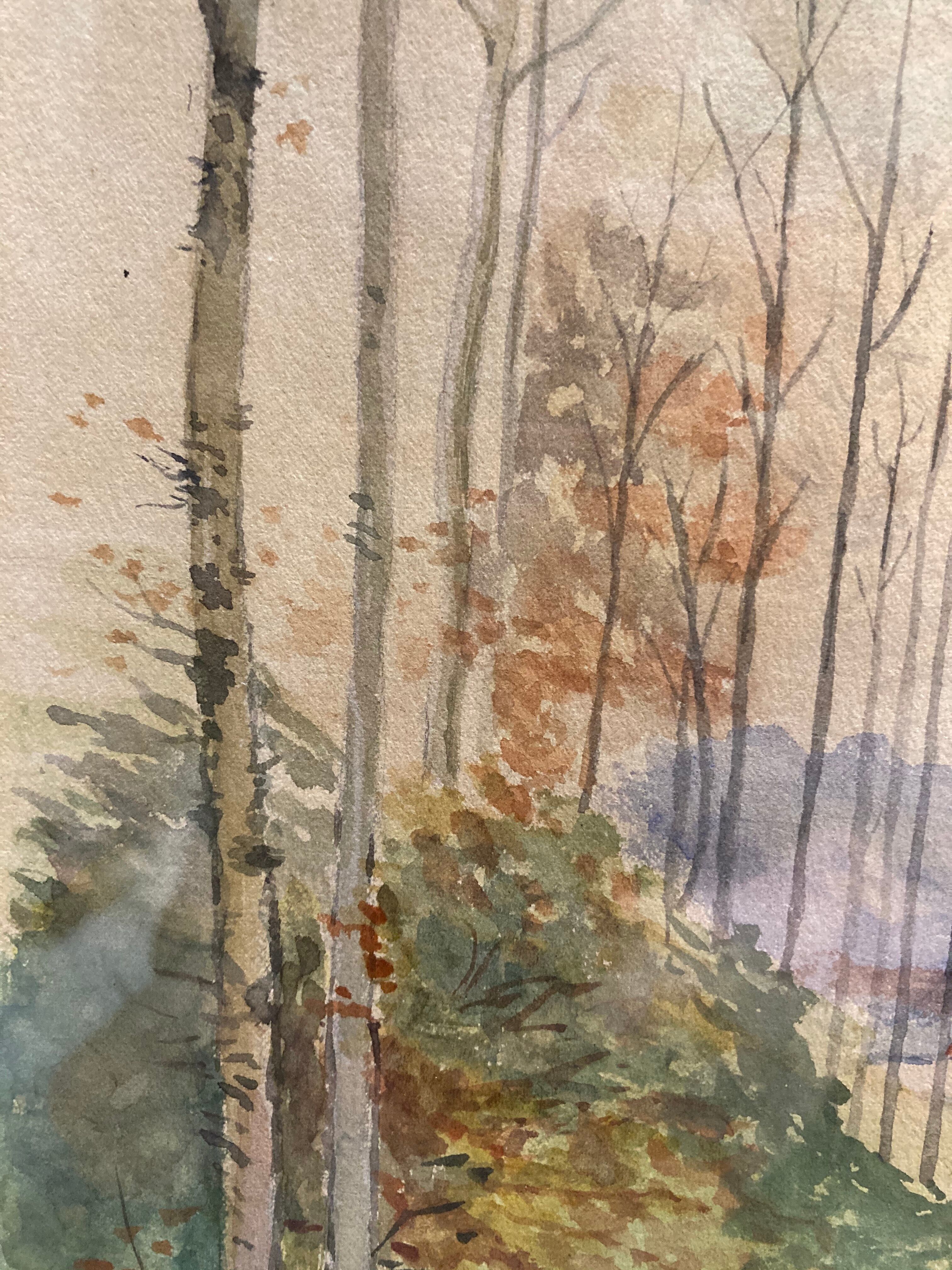 Vintage watercolor