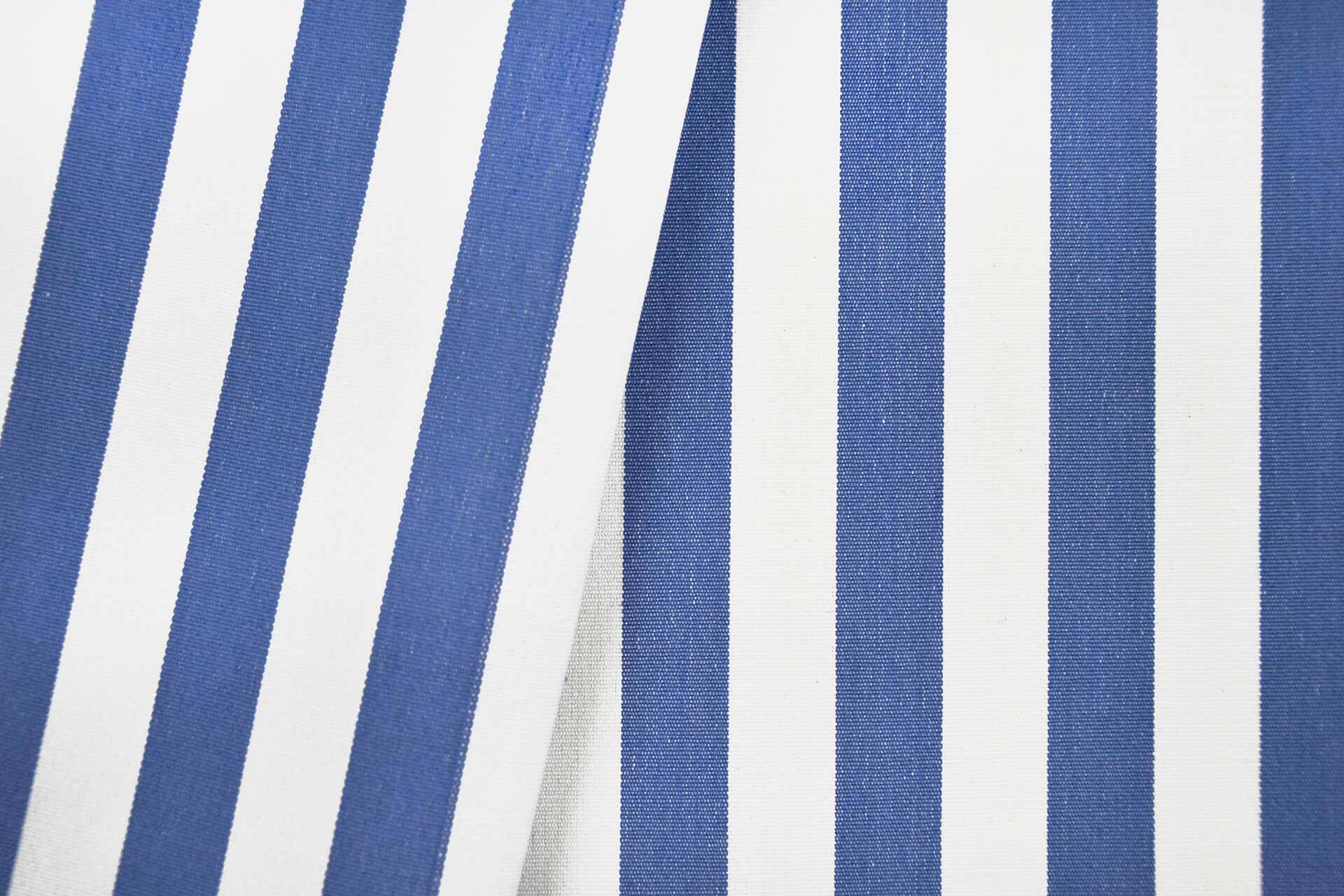 Pair of terracotta striped fabric wall sconces