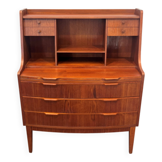 Scandinavian teak secretary from the 1960s, Denmark.
