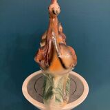 Peacock centerpiece