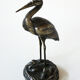 Metal stork