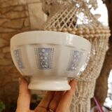 5 mismatched old bowls