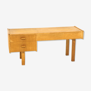 Commode basse en chêne, Svensk Möbelindustri, Suède, 1960