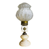 Portuguese marble table lamp in Art Deco style, 1960s