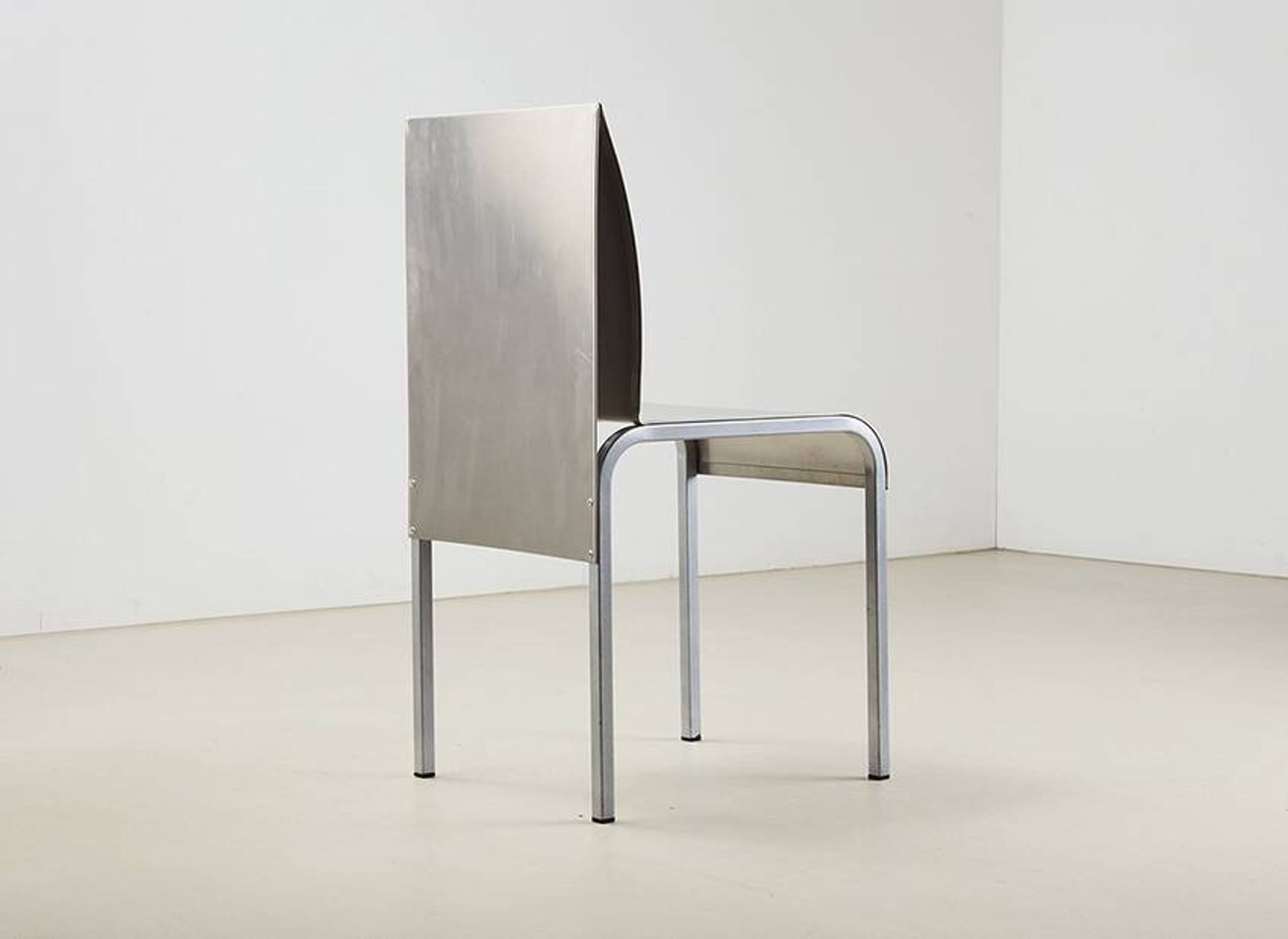 Postmodern Dining Set in Aluminum and Steel Belgium 1980s/90s
