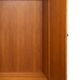 Vintage Scandinavian wardrobe in teak
