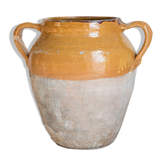 Antique Glazed Italian Vase