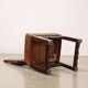 Antique Baroque chair in carved walnut, Italy, 18th century.