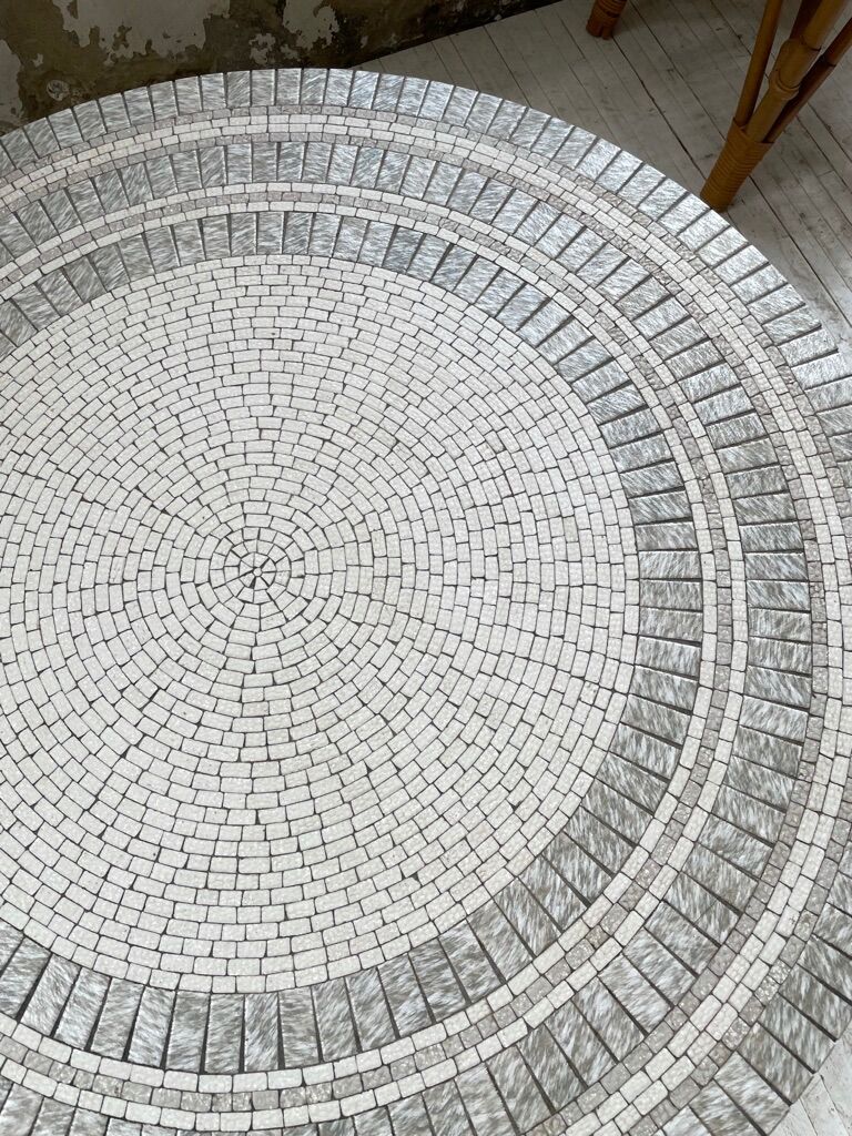 Heinz Lilienthal marble mosaic coffee table