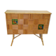 Vintage rattan bar